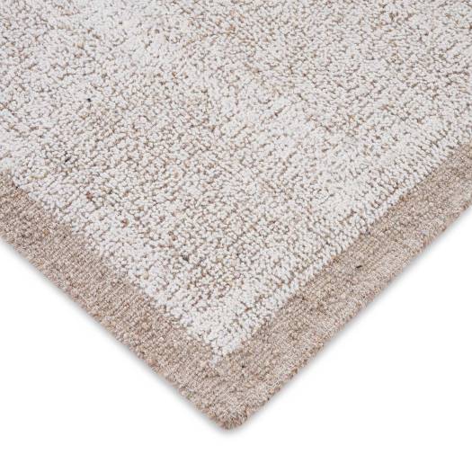 Buy Briarden Handwoven and Tufted Wool Rug 160x230cm - Beige